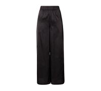 Urban Classics Pantalones Anchos de satén para Mujer, Negro, L