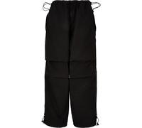Urban Classics – Pantalones Parachute de algodón – Negro XL para mujer