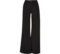 Urban Classics Pantalones de mujer Pantalones chinos de cintura alta y pierna ancha para mujer 33