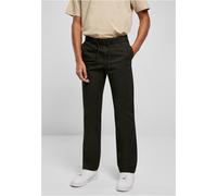 Urban Classics Pantalón Recto Slit Pantalón Negro XL