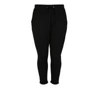 Urban Classics Ladies trousers Ladies Open Edge Terry Turn Up Pants Negro XS