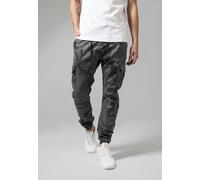 Urban Classics Pantalones Camo Cargo Jogging Pantalones Gris Camuflaje 34