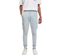 Urban Classics Pantalones cargo ajustados, Pantalones deportivos, Hombre, Summerblue, L