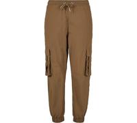 Urban Classics Pantalones Cargo de Nailon para Mujer, con Bolsillos de Parche en Muchos Colores, Tallas XS - 5XL, Medio., XS