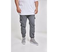 Urban Classics Pantalón jogging cargo slim fit con 2 laterales y 2 traseros, cordón, gris XL