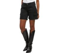 Urban Classics Pantalones Cortos Cargo para Mujer, Negro, 32