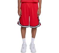 Urban Classics Pantalones Cortos con Rayas Hombre Pantalones Cortos Rojo M 100% poliéster