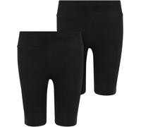 Urban Classics Pantalones cortos de ciclismo de cintura alta para niñas 2-Pack UCK2632A 146/152