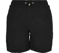 Urban Classics Pantalones cortos de mujer Crinkle Nylon Negro 3XL