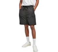 Urban Classics Pantalones Cortos de Nailon Pantalones cortos cargo Hombre, Negro, L