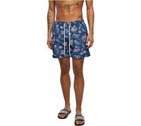 Urban Classics Pantalones Cortos de natación Pattern Bañadores Ajustados para Hombre, Nautical AOP, XXL