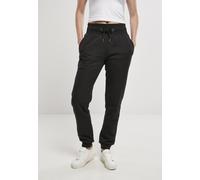 Urban Classics Pantalones de chándal orgánicos de cintura alta para mujer Negro 3XL