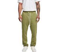 Urban Classics Pantalones de Deporte para Hombre de algodón orgánico orgánico, de Baja Crotch, Pantalones de chándal para Hombres en 2 Colores, Tallas S - XXL, Newolive, M