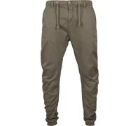 Urban Classics Pantalones de entrenamiento para niños Boys Stretch Jogging Pants Olive 158/164