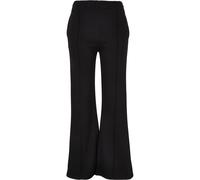 Urban Classics Pantalones de mujer Ladies Flared Pin Tuck Terry Pants 5XL