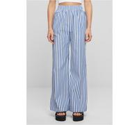Urban Classics Pantalones de mujer Pantalones sueltos a rayas TB6844 4XL