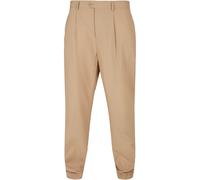 Urban Classics Pantalones Deformados Con Pliegues Frente Viscosa Streetwear