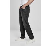Urban Classics Pantalones Loose Fit Jeans Real Negro Lavado W32-L34
