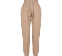 Urban Classics Pantalones orgánicos de cintura alta para mujer Soft taupe S
