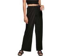 Urban Classics Pantalones Plisados Para Dama Ajuste Holgado De Tela Plisada