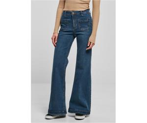 Urban Classics Pantalones vaqueros acampanados vintage de mujer 33
