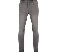 Urban Classics Pantalones Vaqueros elásticos, Gris Medio, 34 para Hombre