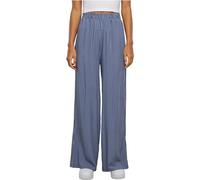 Urban Classics Pantalones viscoso Resort para Mujer, Raya Azul Vintage, M
