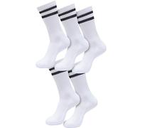 Urban Classics Paquete de 5 calcetines de rayas dobles TB6801 Einheitsgröße