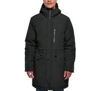Urban Classics Parka Ligera Chaqueta, Negro, XL para Hombre