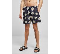 Urban Classics Pattern swim Shorts Midnightnavydaisy Talla: S | Bañadores Outlet | Hombre | Azul