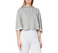Urban Classics Poncho con Capucha para Mujer Camiseta, Gris (Grey 111), XL