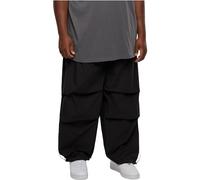 Urban Classics Popline Parachute Pants Pantalones, Black, XXL para Hombre