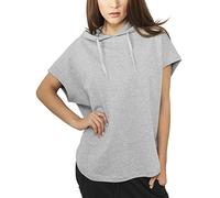 Urban Classics Prenda Mujer sin Mangas con Capucha Mujer Camiseta Gris L