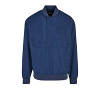 Urban Classics Pullover Bomber Jacket Darkblue Talla: M | Bombers Outlet | Hombre | Azul