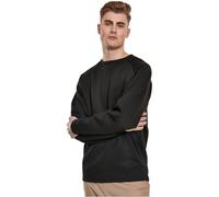 Urban Classics Raglan Zip Pocket Crew Sweater Suéter, Negro (Black 00007), M para Hombre