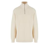 Urban Classics Rib Basic Troyer Whitesand Talla: S | Jerséis cuello Alto Outlet | Hombre | Blanco