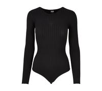 Urban Classics Rib Knit Longsleeve Body Black Talla: M | Bodis Outlet | Mujer | Negro