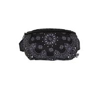 Urban Classics Print Hip Bag, Bandana Bolso De Cintura Unisex Adulto, Negro (Black), Talla Única
