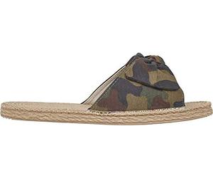 Urban Classics Sandalias de lona para mujer, Multicolor Woodcamo, 36 EU