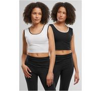 Urban Classics Señoras Contrast Cropped Top TB7486A 5XL