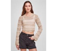 Urban Classics Señoras Cropped Crochet Knit Suéter 3XL