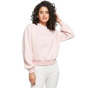 Urban Classics Ladies Oversized Melange Crewneck Suter Pulver, Color Rosa, L para Mujer