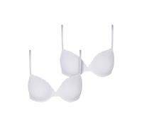 Urban Classics Señoras sujetador wit Underwire Señoras Basic Cotton Sujetador de encaje 2-Pack TB7653A 70B