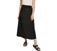 Urban Classics Señoras Viscose Midi Skirt Falda Mujer, Negro, XL