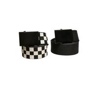 Urban Classics Cinturón negro / blanco, Talla 75-85