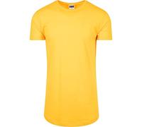 Urban Classics Shaped Long Tee, Camiseta Hombre, Amarillo (Chrome Yellow), XS