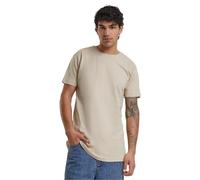 Urban Classics Shaped Long Tee, Camiseta Hombre, Beige (Sand), M