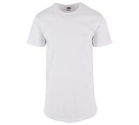 Urban Classics Shaped Long Tee, Camiseta Hombre, Blanco (White), 3XL
