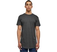 Urban Classics Shaped Long Tee, Camiseta Hombre, Gris (Charcoal), L