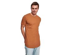 Urban Classics Shaped Long Tee, Camiseta Hombre, Marrón (Toffee), XL